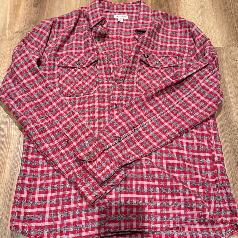 Red True Religion Men's Flannel